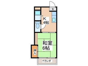 間取図 シティコートⅠ