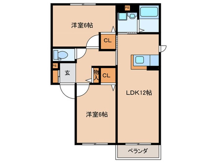 間取り図 ディアスモダン本城