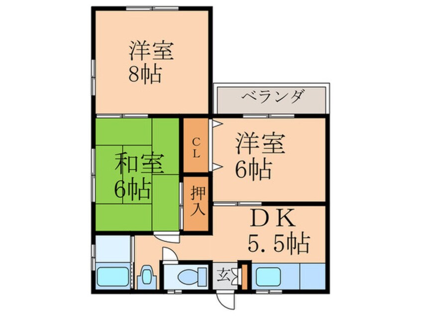 間取図 井上荘