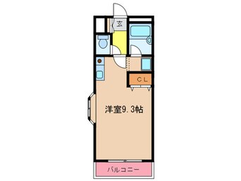 間取図 ピュアハイムバンブ－