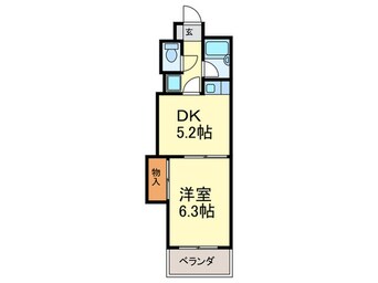 間取図 アバンティ－野間