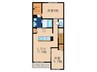 ハッピースマイルビラⅢ 2LDKの間取り