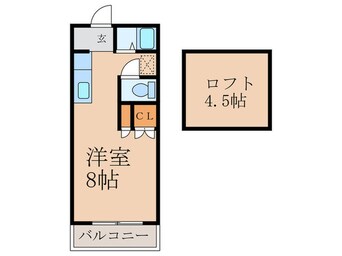 間取図 オアシス中央町