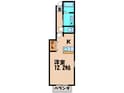サニープレイスＢの間取図
