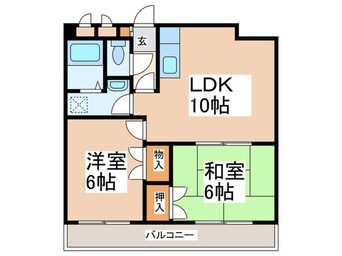 間取図 サンシティ第３ビル