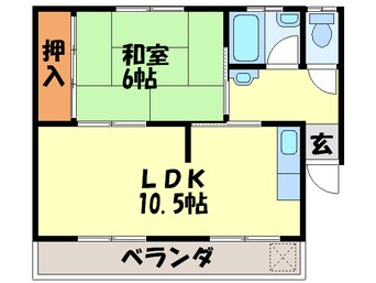 間取図 鳥飼ビル