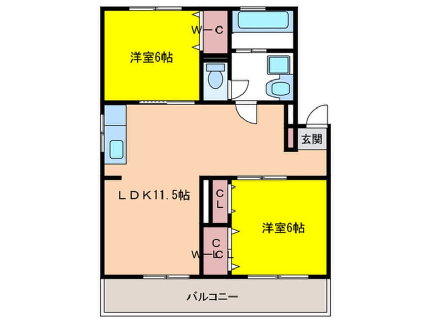 間取図 大池第１ハイツ