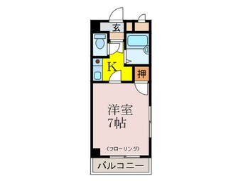 間取図 マンションキャッスル