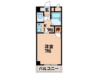 間取図 マンションキャッスル