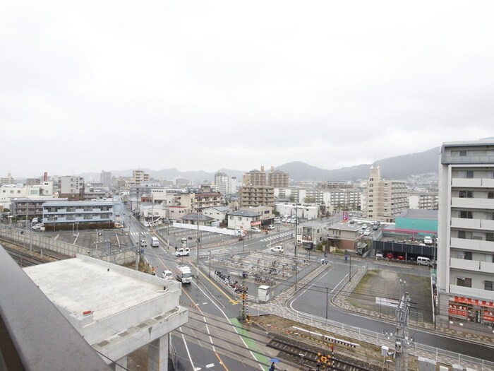 室内からの展望 マンションキャッスル