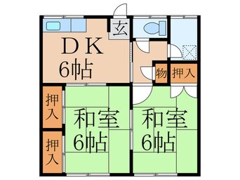 間取図 小林アパート