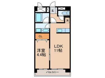 間取図 ＺＥＮＳ清水