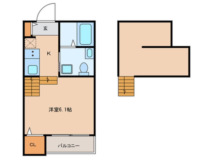 間取図 アオトゥーレ吉塚