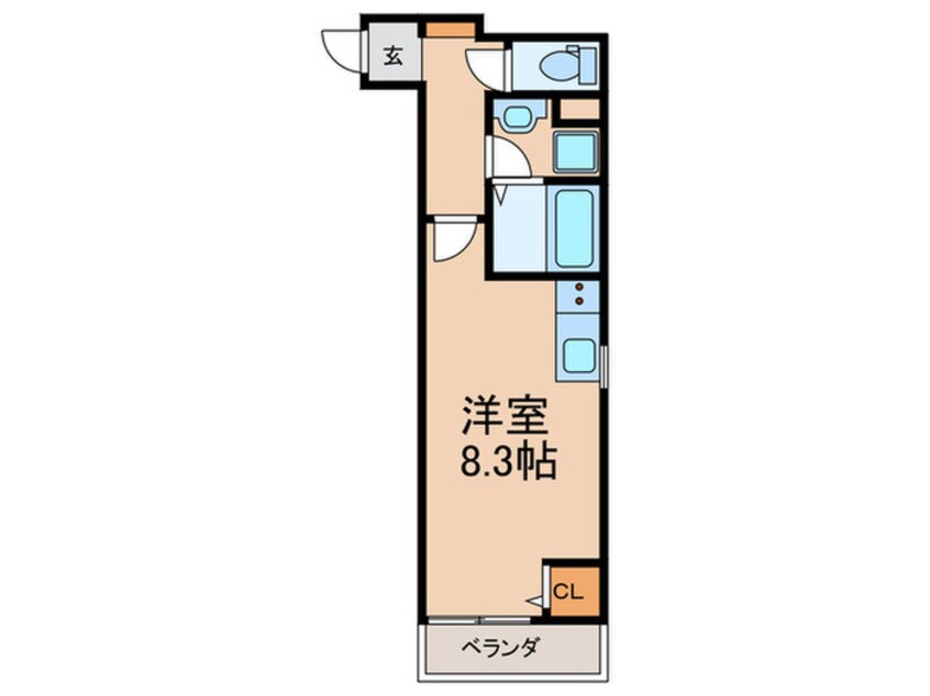 間取図 destino東町Ⅱ