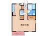 セジュールＲ・Ｙ Ａ棟 1Rの間取り