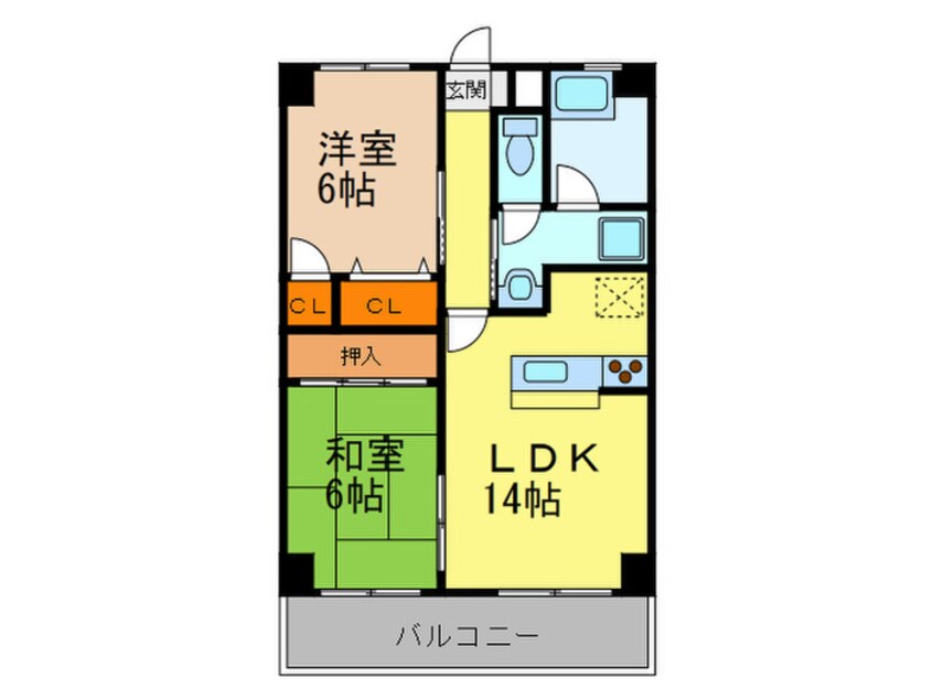 間取図 長沼ビル
