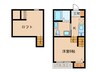 SOWAKA 1Kの間取り