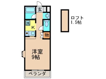 間取図 アルファNEXT北九州第２