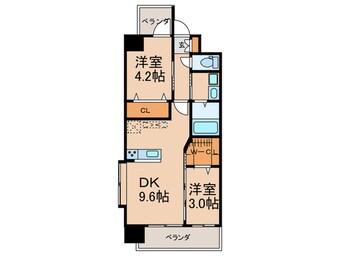 間取図 ギャラクシー空港東