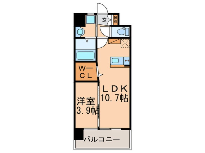 間取図 ギャラクシー空港東