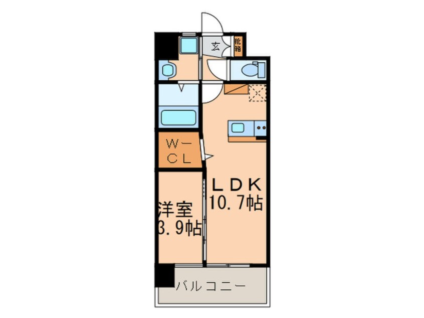 間取図 ギャラクシー空港東