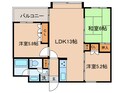 アメニス桜山寺Ｅ棟（802）の間取図