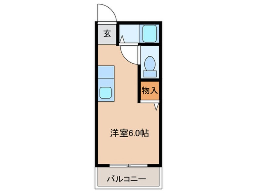 間取図 スカイハイツ香住ケ丘