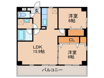 間取図 サンシティ南ヶ丘21