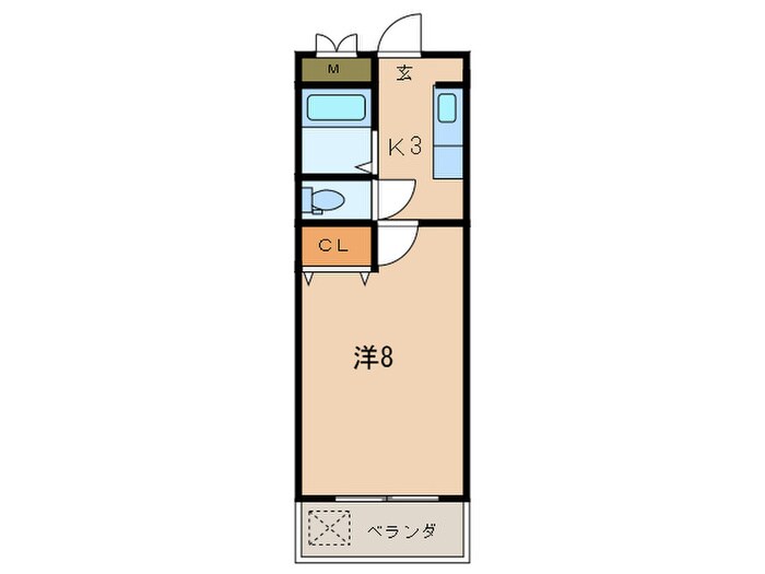 間取り図 ウィルステージ古船場