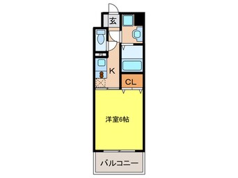 間取図 CAVANA天神