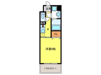 間取図 CAVANA天神