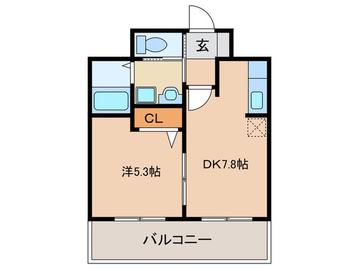 間取り図 プロニティ天神通