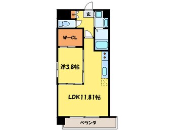 間取図 ＦＫＭ白金