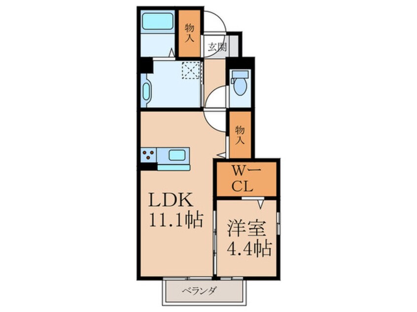 間取図 ポルタ宮前