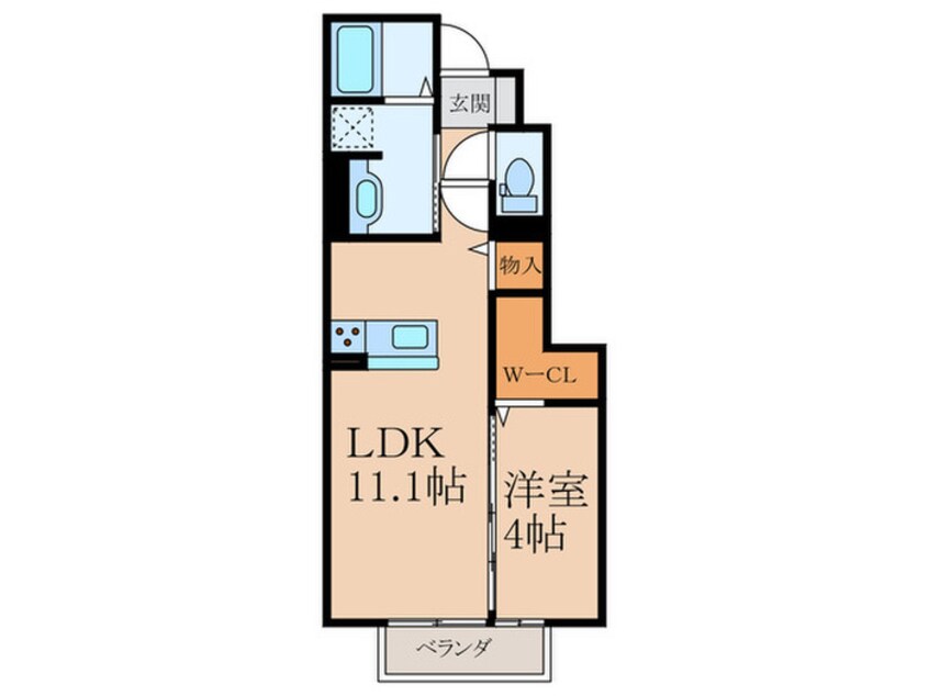 間取図 ポルタ宮前