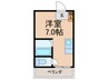 ひめだるま荘 1Rの間取り