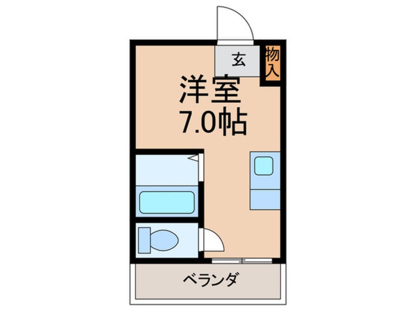 間取図 ひめだるま荘