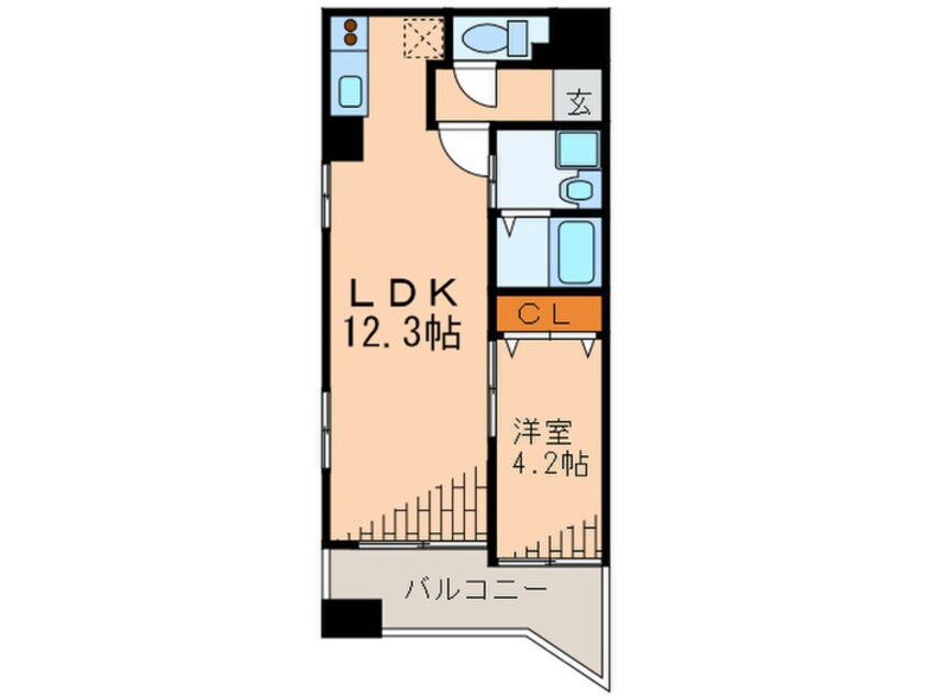 間取図 リージェント白金