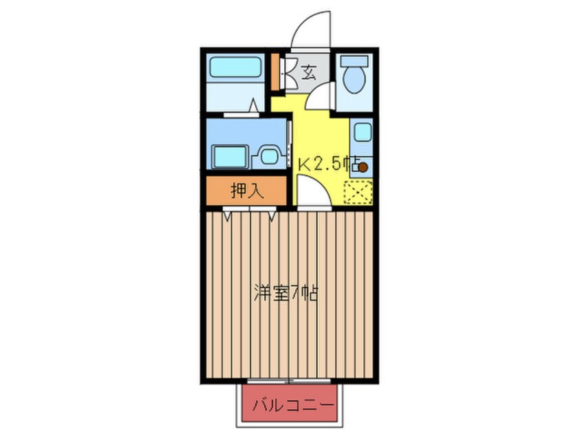 間取図 パ－ク アベニュ－