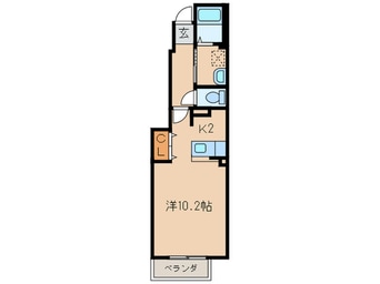 間取図 ｓｕｎｌｉｔ・ｂａｌｍｙ