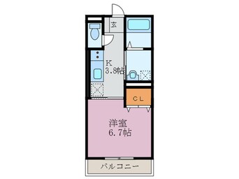 間取図 ガナール