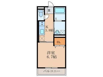 間取図 ガナール