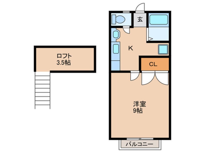 間取図 フェリオSⅡ