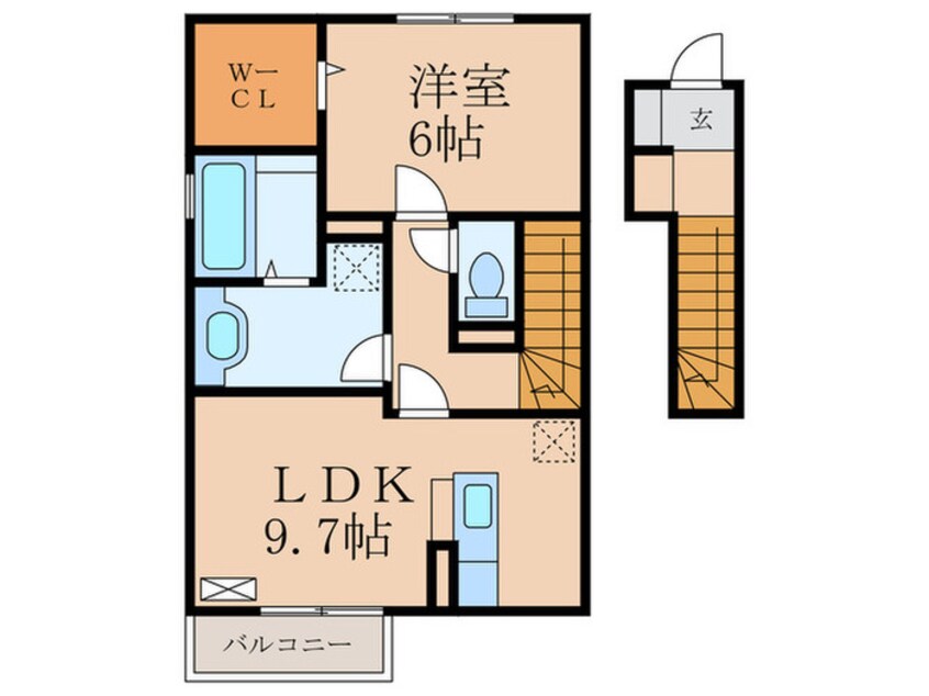 間取図 ベルクフェルト