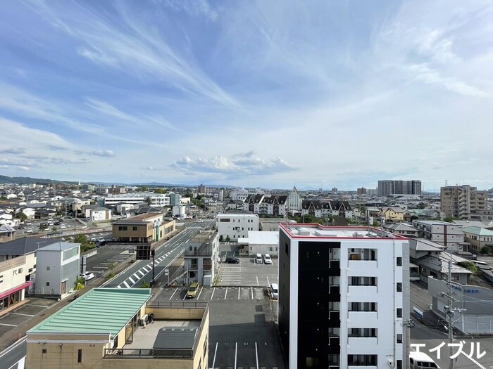 室内からの展望 ロイヤルタワ－花畑駅前