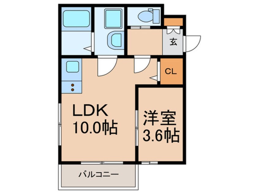 間取図 THE　NOBLES久留米西町