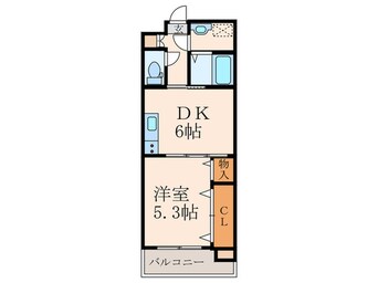 間取図 ア－スコ－トＹｓシティ香春口