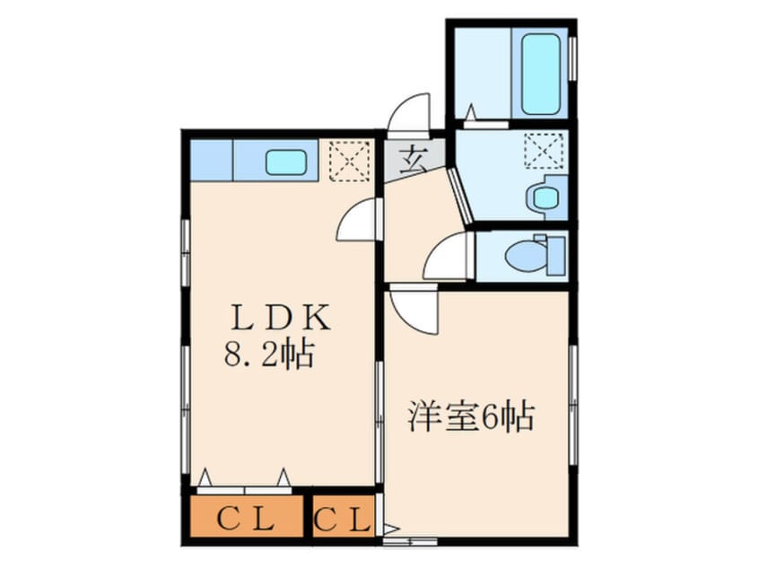 間取図 カ－サ森