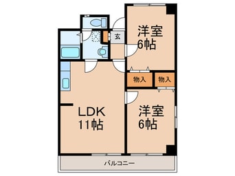 間取図 南薫ハイツ