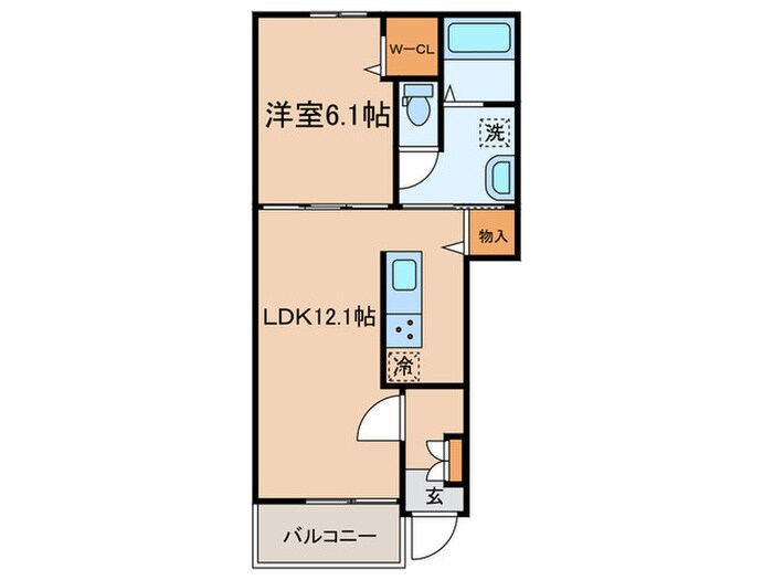 間取り図 仮)ネオンビオスⅠ